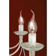 Candelabru florentin antichizat 8xE14/40W, Vela LU 1531/8 Elfenbein-Gold Orion
